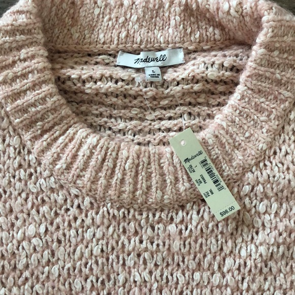 NWT Madewell Marled Knit Sweater - Picture 2 of 8